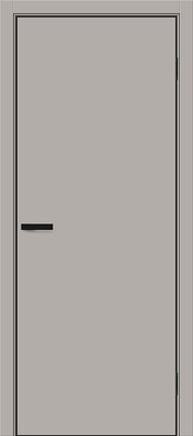 Межкомнатная дверь BRAVO Браво-0.А Grey Silk ПЭТ