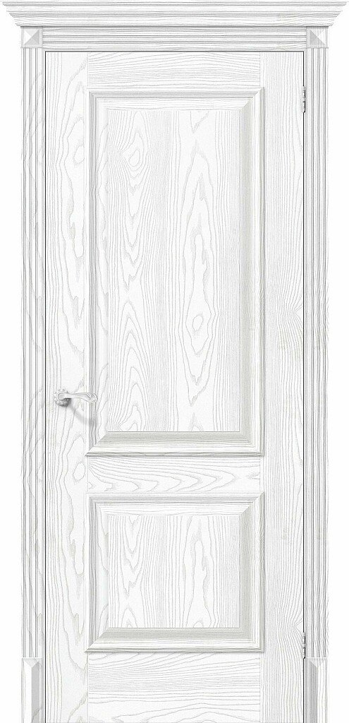 Межкомнатная дверь BRAVO Классико-12 Silver Ash Экошпон