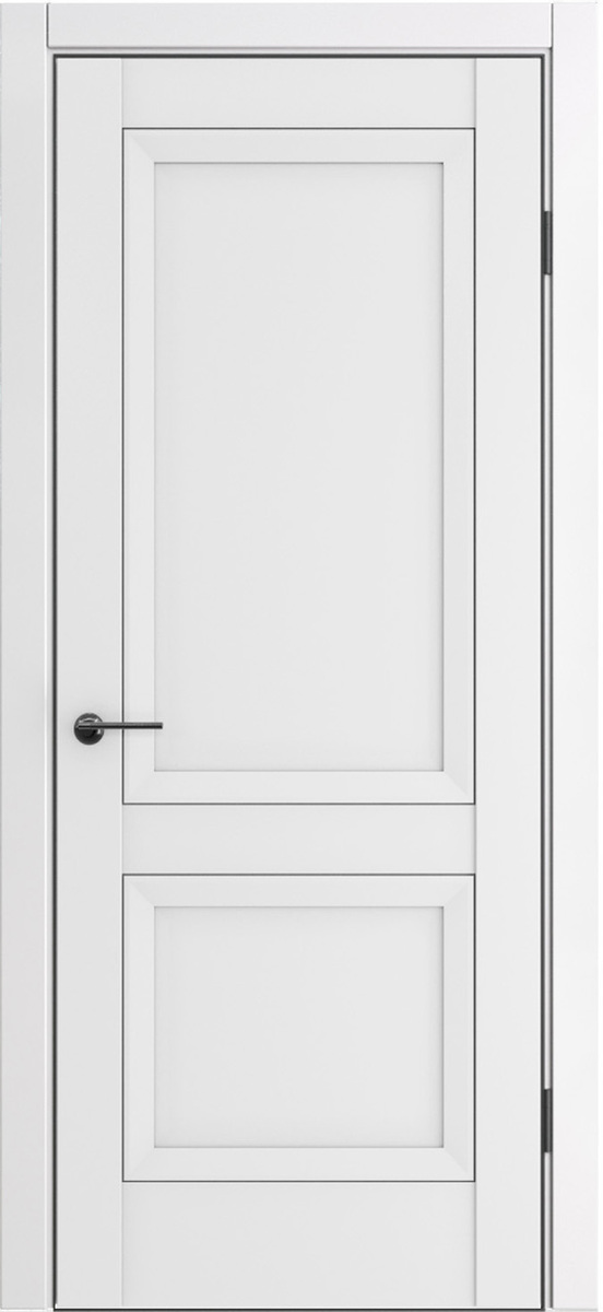 Межкомнатная дверь ДП-61 ДГ White Pearl Экошпон