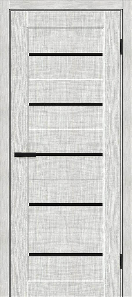 Межкомнатная дверь Двери Браво Мода-22 Black Shine Bianco Melinga