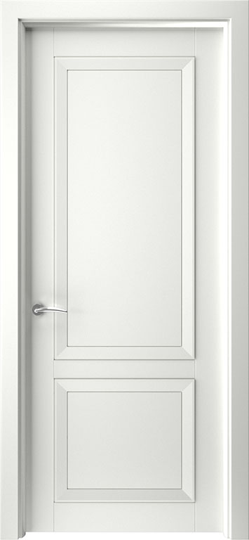 Межкомнатная дверь Regidoors Авангард 2 ДГ - Эмаль белая Эмаль
