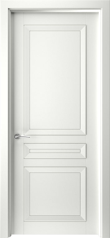 Межкомнатная дверь Regidoors Авангард 3 ДГ - Эмаль белая Эмаль