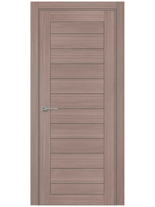 Межкомнатная дверь Regidoors Модель-01 ДГ - Eco серый Экошпон
