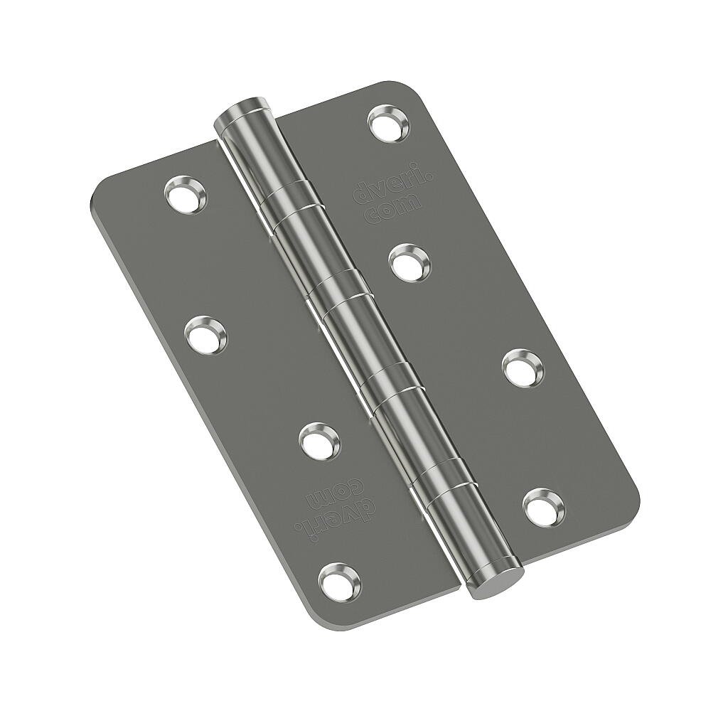 Петля HMS-2-4B 100*70*2,5 Uni Chrome