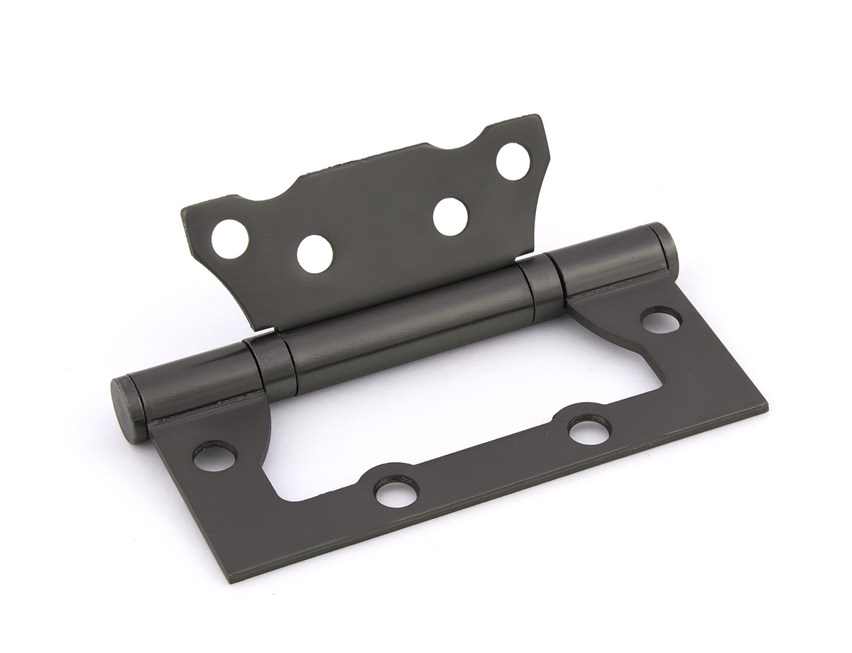 Петля накладная без врезки B020-U 100X75X2.5-2BB-1BL (черный)