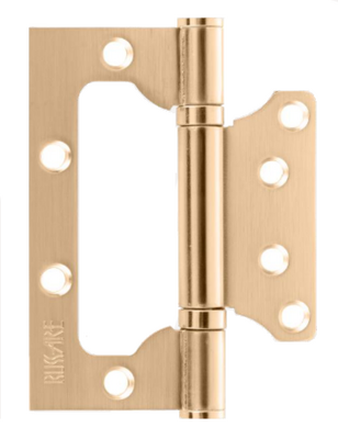 Петля накладная без врезки B020-U 100X75X2.5-2BB-1WG (Валлийское золото)
