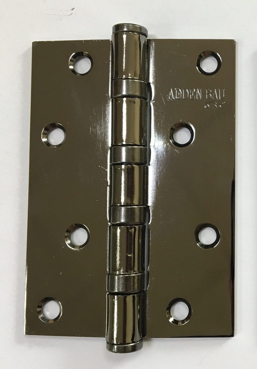 Петля универсальная с четырьмя подшипниками ADDEN BAU. 100X70X2.5 4BB BLACK NICKEL (цвет ЧЁРНЫЙ НИКЕЛЬ)