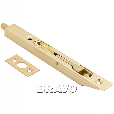 Шпингалет торцевой (ригель) Bravo R-160 SG МатЗолото