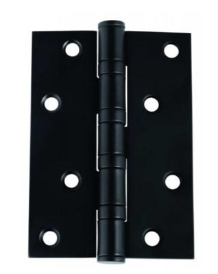 Универсальная петля врезная B020-C 100X75X2.5-4BB-1BL (черный)