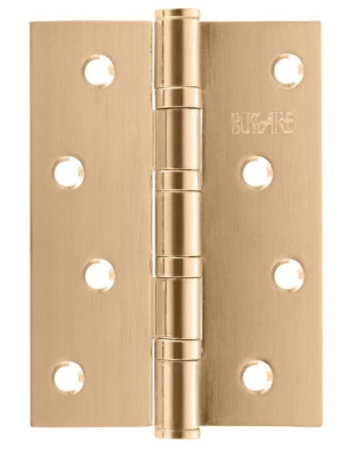Универсальная петля врезная B020-C 100X75X2.5-4BB-1WG (Валлийское золото)