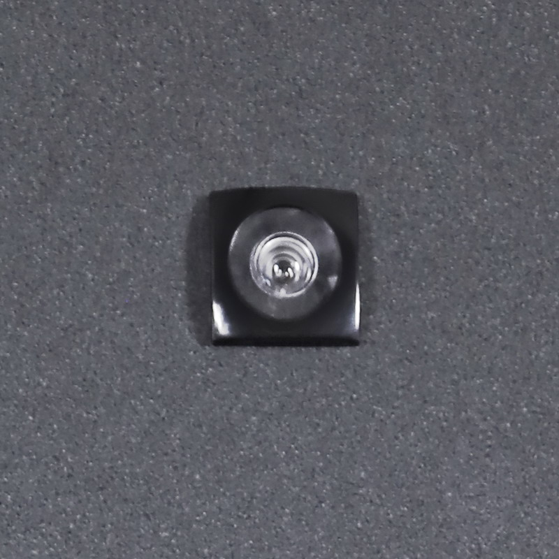 Входная дверь АСД "Беркут" с зеркалом (биометрический замок Smart lock R06) Букле графит/Матовый белый