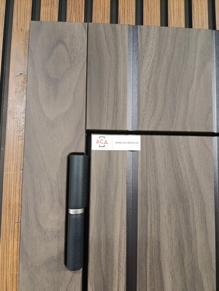 Входная дверь АСД &laquo;Сидней&raquo; (биометрический Smart lock замок Y23) Муар серый/Белый матовый