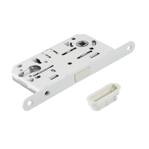 Защёлка врезная магнитная под ключевой цилиндр ADDEN BAU KEY-5085 MAG WHITE (цвет БЕЛЫЙ)